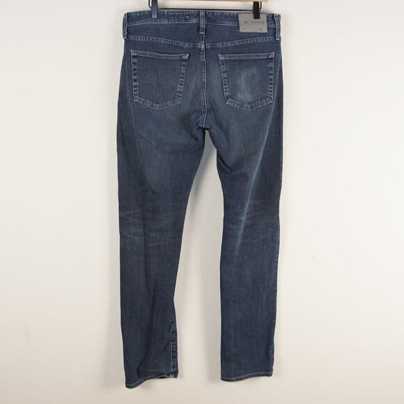 Adriano Goldschmied AG-ED Tellis Modern Slim Wash Faded Jeans Japan Made 34 x 33 - Picture 3 of 11